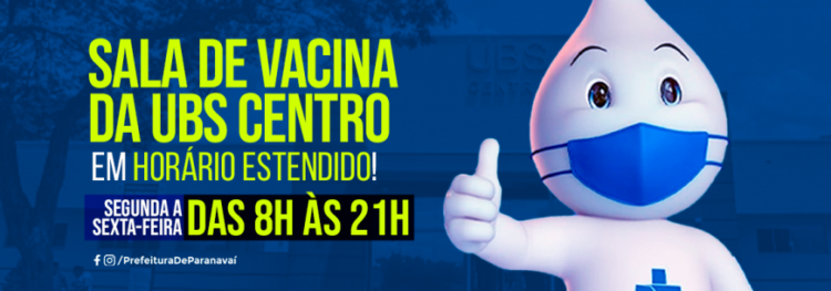 A partir de segunda-feira, vacinas contra Influenza e doses contra Covid para crianças estarão disponíveis apenas na UBS Centro