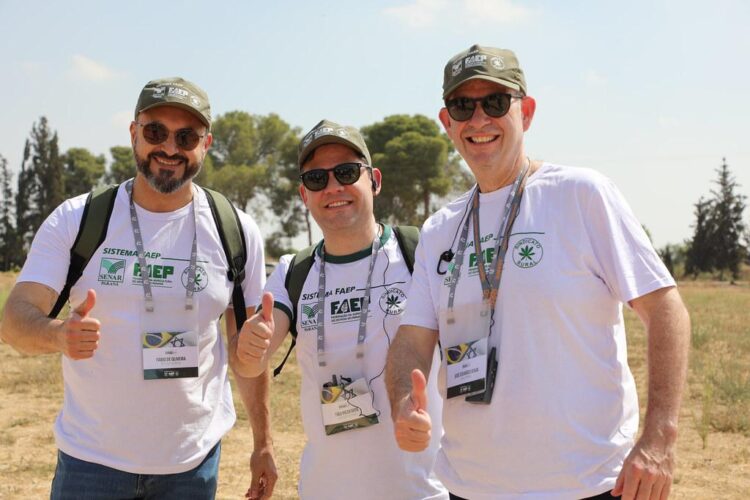 Deputado Tião Medeiros finaliza viagem técnica em Israel