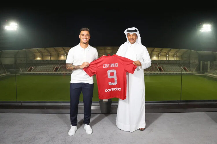 Philippe Coutinho é anunciado oficialmente pelo Al Duhail