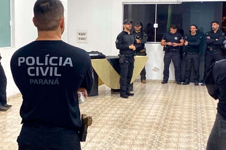 Polícia Civil prende nove pessoas em  operação contra o tráfico na região