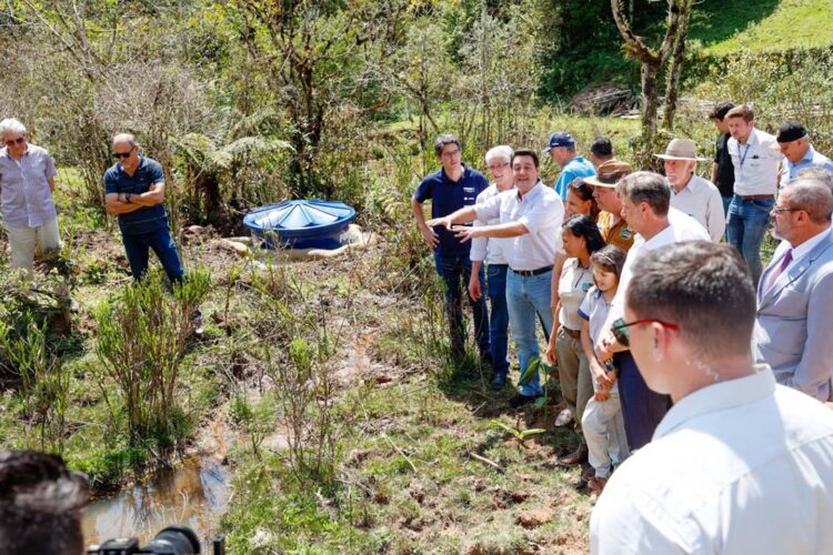 Governador dá início à ação que vai proteger mil nascentes de água até o Dia da Árvore