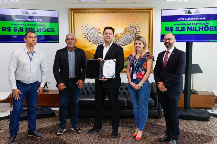 Estado repassa mais R$ 44,6 milhões para dez municípios. Nova Aliança do Ivaí é contemplada