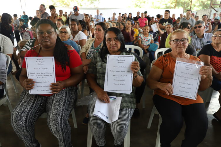 Estado vai entregar títulos de propriedade de áreas devolutas a 885 famílias