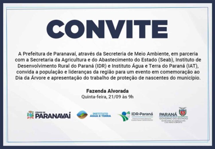 Município vai apresentar trabalho de proteção de nascentes em reunião na próxima quinta-feira