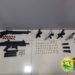 Três homens são presos por posse ilegal de arma de fogo em Guairaçá; Em outra ocorrência, veículo furtado é recuperado em Alto Paraná