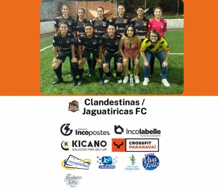 Equipe Clandestinas/Jaguatiricas FC é campeã da Copa UniFatecie