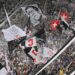 Torcida do Vasco ‘invoca’ vascaínos ilustres  em mosaico 3D contra América