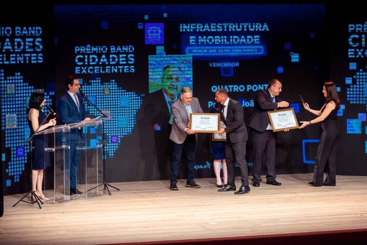 Loanda é premiada em disputa estadual  no Band Cidades Excelentes