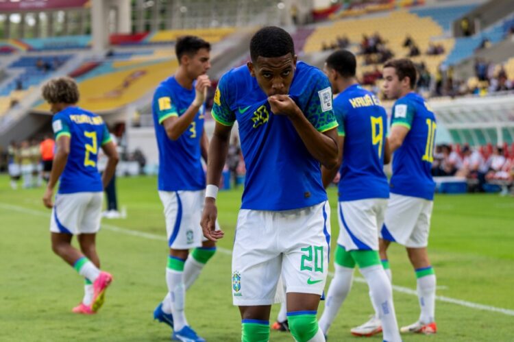 Brasil está nas quartas da Copa do Mundo Sub-17