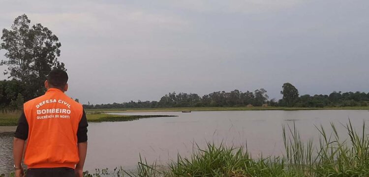 Defesa Civil emite alerta sobre aumento do volume de água no Rio Ivaí em Querência do Norte