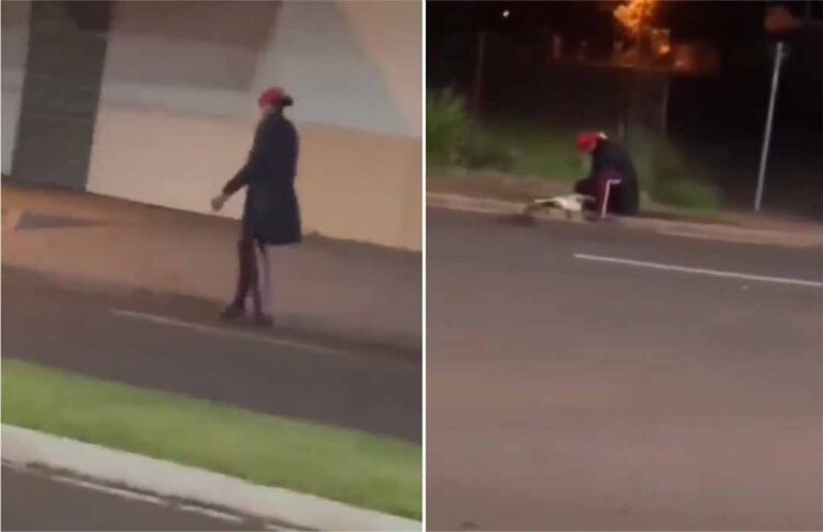 Vídeo de homem mascarado que estaria comendo cachorro é inconclusivo, diz PM