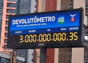 Programa Nota Paraná alcança a marca de R$ 3 bilhões devolvidos aos contribuintes