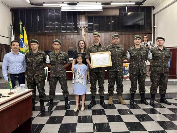 Subtenente dos Reis é agraciado com moção de aplausos