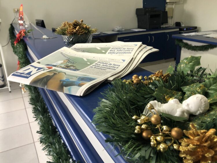 Informe de funcionamento do Diário do Noroeste neste fim de ano
