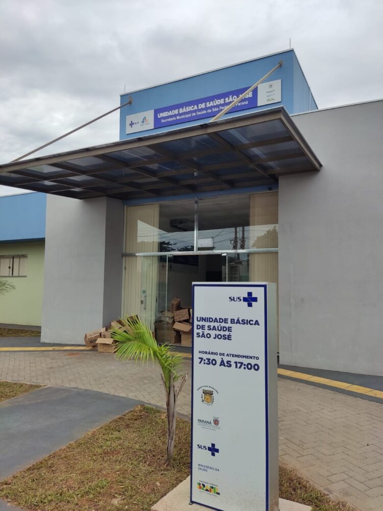 Escola Municipal e UBS do Porto São José  serão inaugurados nesta sexta-feira