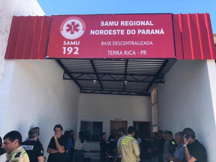 Nova sede do Samu é inaugurada em Terra Rica