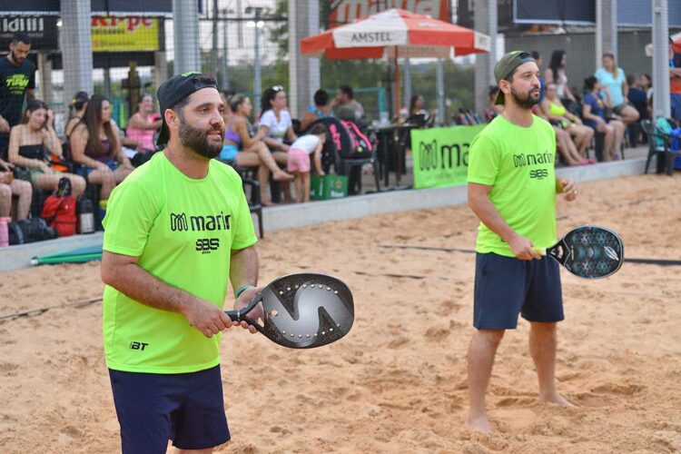 Etapa Marin do Torneio de Verão Beach Tennis atrai competidores de toda a região