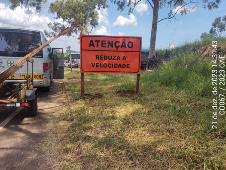 Manutenção na ponte do Rio Paranavaí exige atenção dos motoristas