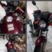 Família busca ajuda para recuperar motocicleta furtada durante evento na Praça da Xícara