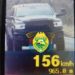 Veículo é flagrado a 156 km/h em rodovia na região de Porto Rico