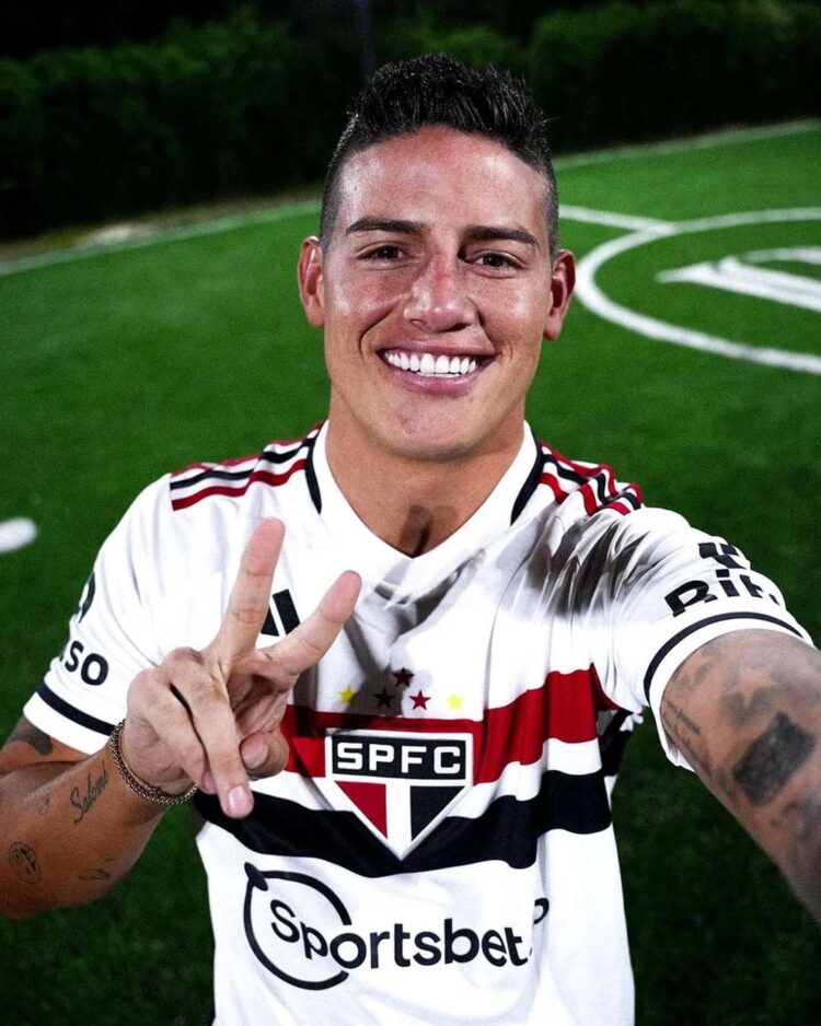São Paulo e James vão rescindir  contrato por decisão do colombiano