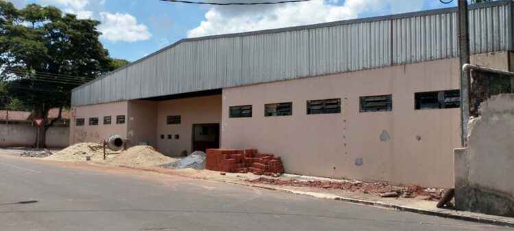 Reforma prepara Ginásio Domingos Beraldi para receber grandes eventos