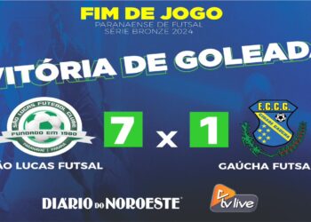 São Lucas aplica goleada de 7 a 1