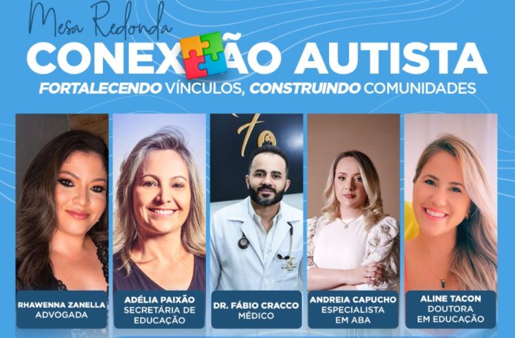 Centro de Apoio ao Autista de Paranavaí promove mesa redonda nesta sexta-feira