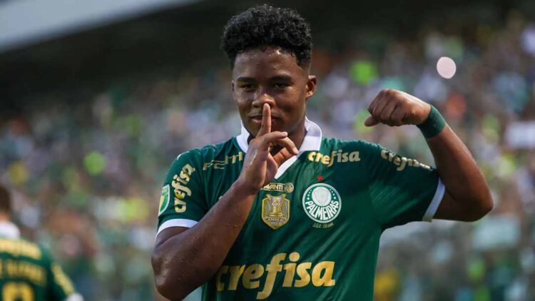 Endrick é o único brasileiro em lista com os melhores jogadores por idade