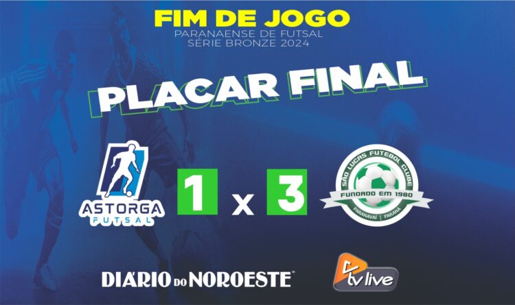 São Lucas vence por 3 a 1 e é líder do Grupo E; confira a classificação