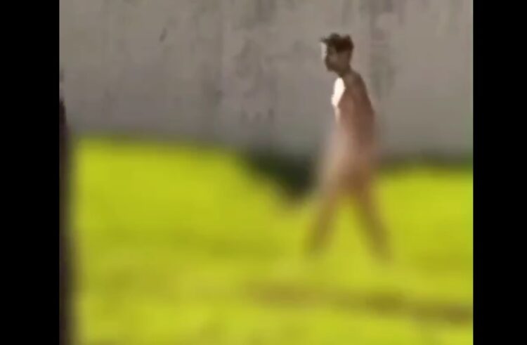Homem é flagrado andando pelado pelas ruas do Jardim São Jorge, em Paranavaí