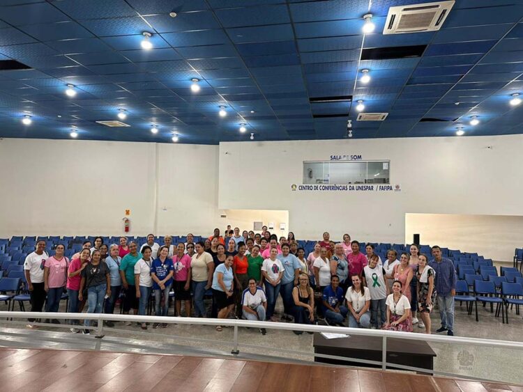 Unespar e Sinas promovem capacitação sobre tuberculose para agentes de saúde de Paranavaí