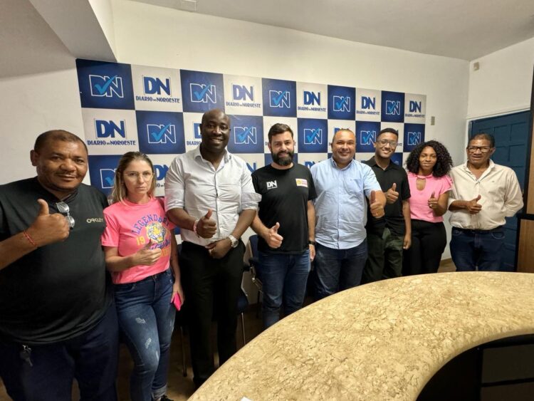 Lideranças do MDB Afro visitam o Diário do Noroeste