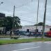 Mulher fica ferida em acidente no Jardim São Jorge