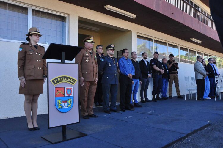 8º Batalhão homenageia Tiradentes, patrono da Polícia Militar