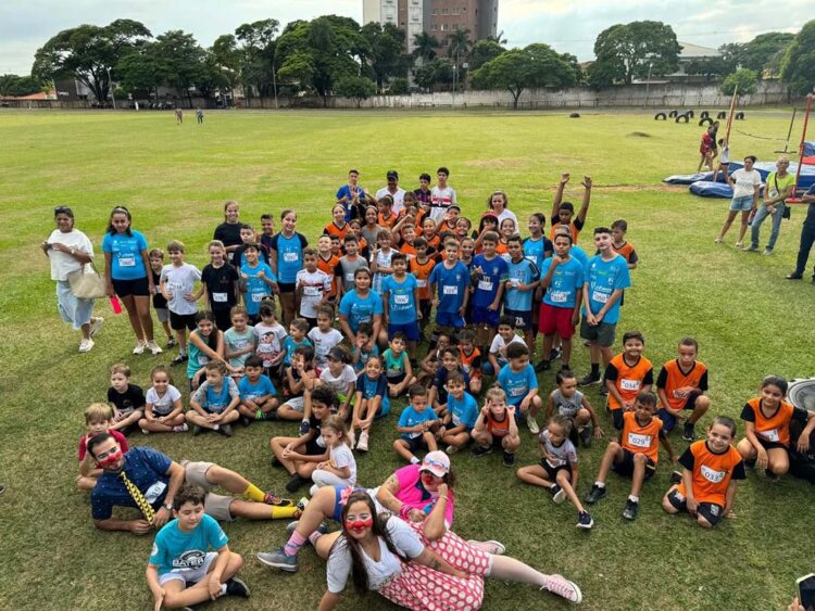 Mais de 80 crianças participam  do 1º Trofeuzinhuo Kids do Instituto VC Run