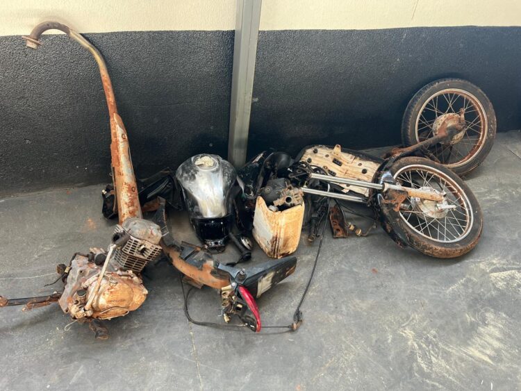 Jovem de 20 anos é preso por receptação de motocicleta furtada
