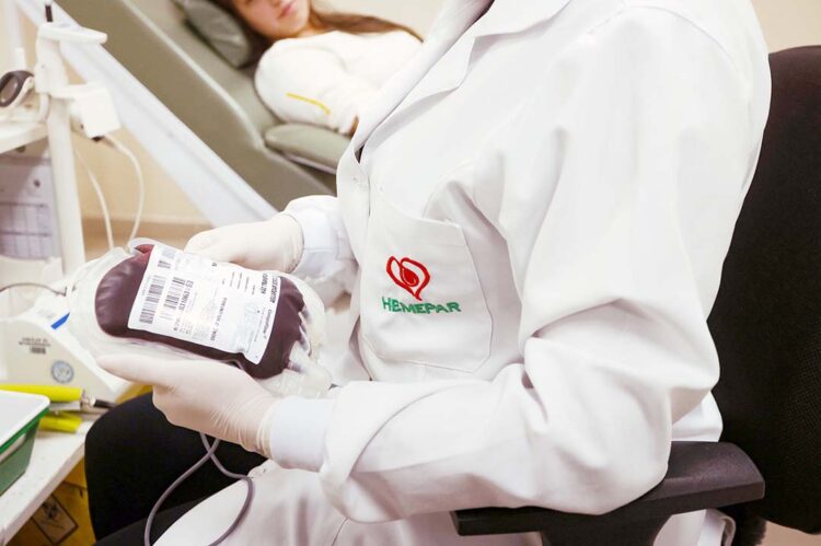 Hemepar pede doações de sangue em todo o Estado