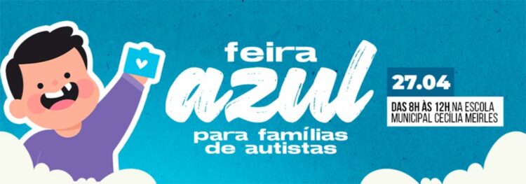 Feira Azul, no sábado, terá serviços gratuitos para famílias de autistas em Paranavaí