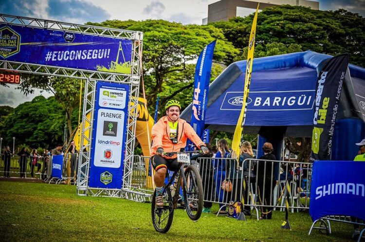 Paranavaiense participa de desafio esportivo com percurso de 120 km