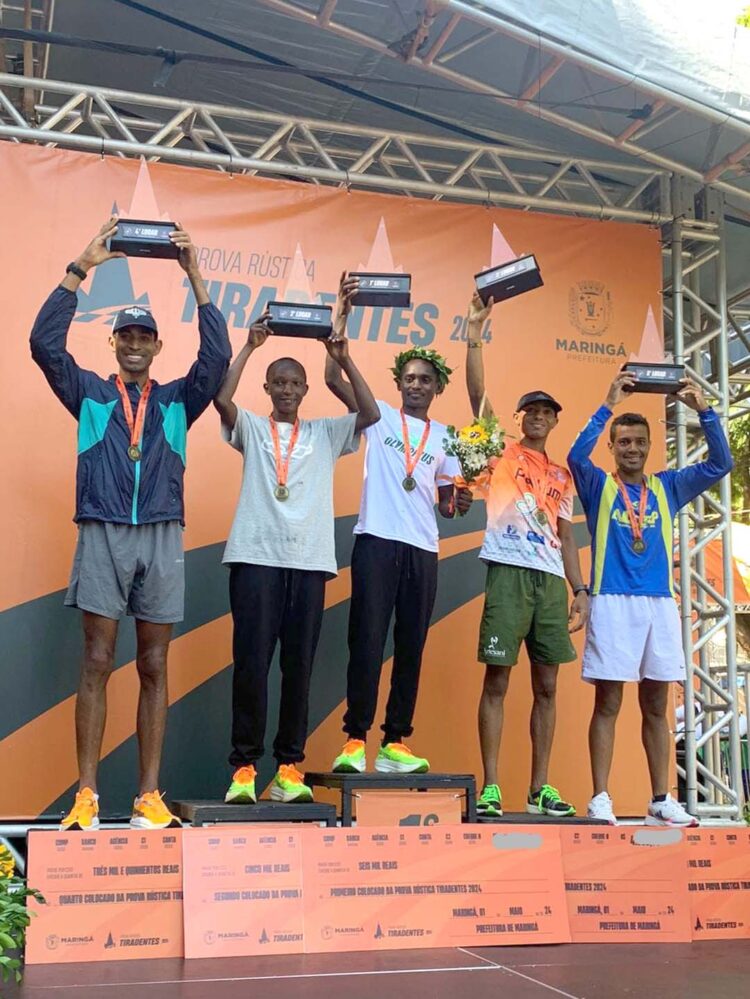 Atleta de Paranavaí é o brasileiro mais bem colocado na Prova Rústica Tiradentes em Maringá