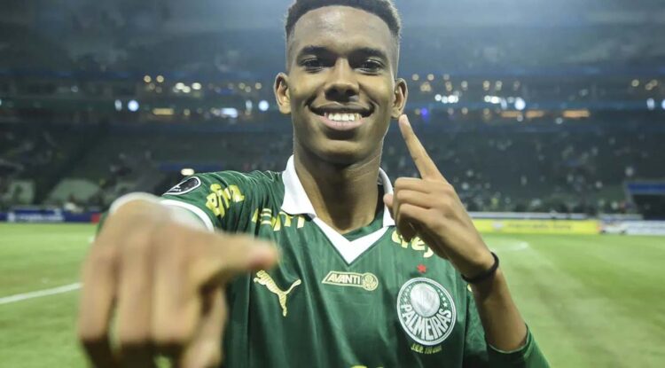 Palmeiras encaminha venda de Estevão  ao Chelsea por 60 milhões de euros