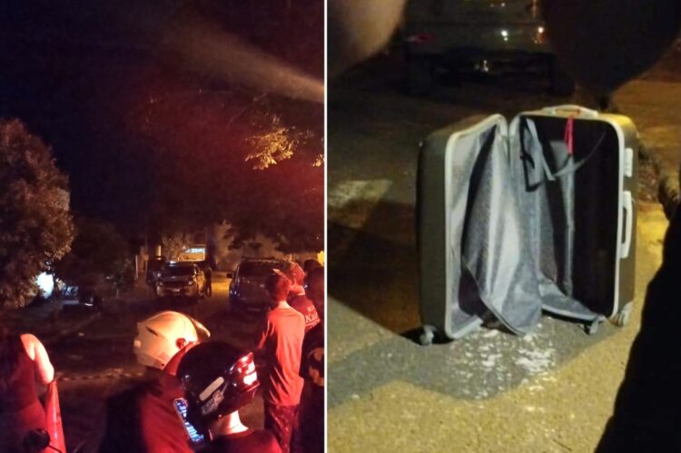 Após 14 horas, polícia descobre que mala suspeita estava vazia