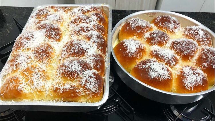 Pão doce caseiro