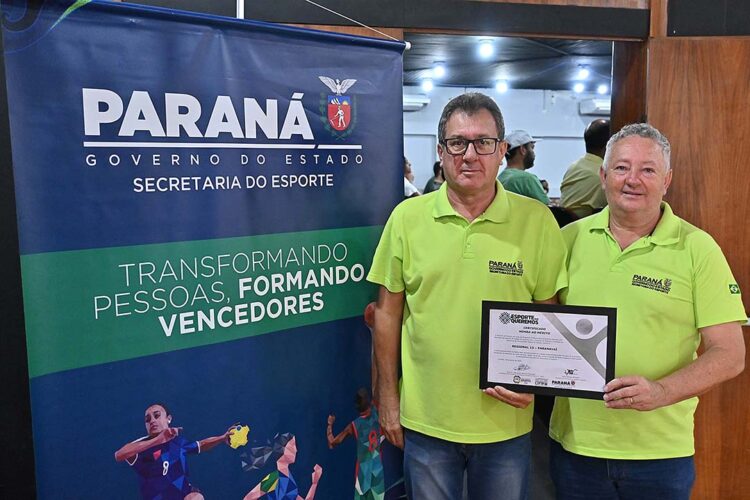 Regional de Paranavaí é a primeira a atingir 100%  de implantação da Política Municipal de Esporte