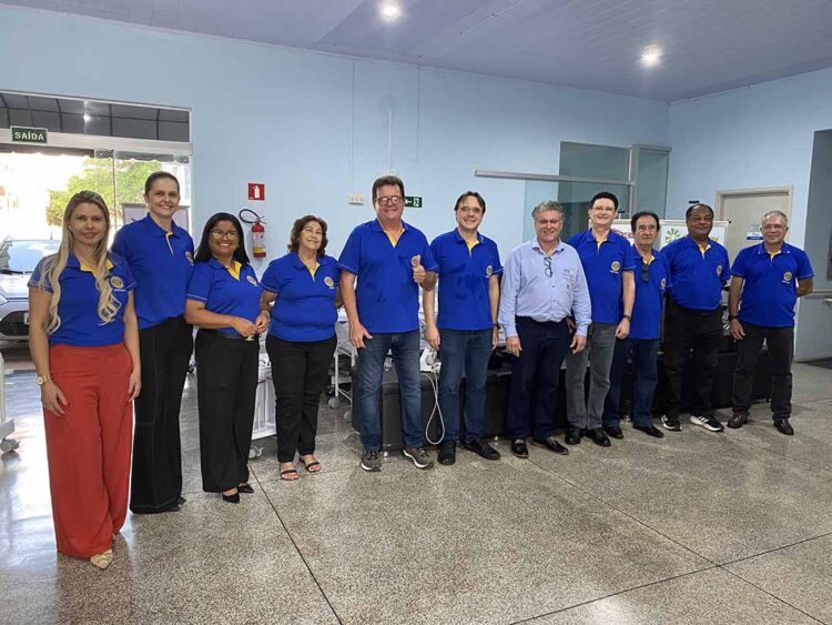 Hospital Municipal Santa Rita de Cássia é contemplado com subsídio global do Rotary Club