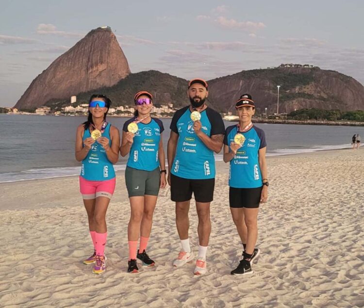 Integrantes do VC Run de Paranavaí disputam Maratona no Rio de Janeiro