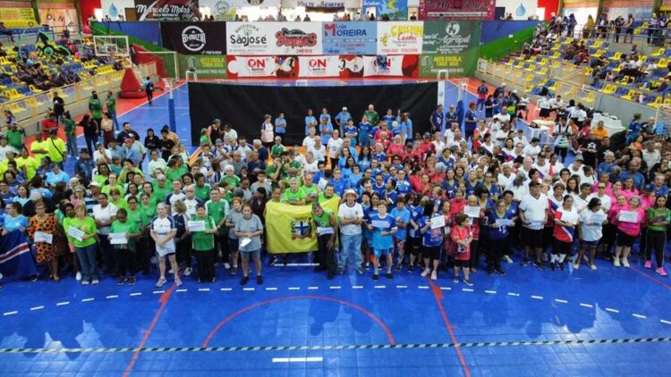 Etapa Terra Rica dos Jogos 60+ tem participação de 700 competidores