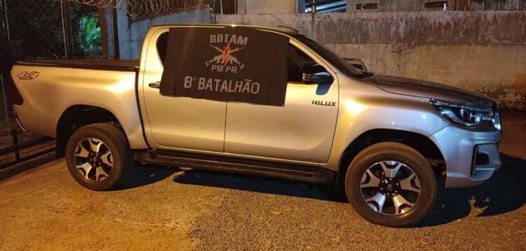 Caminhonete furtada em Apucarana é recuperada na Vila Operária