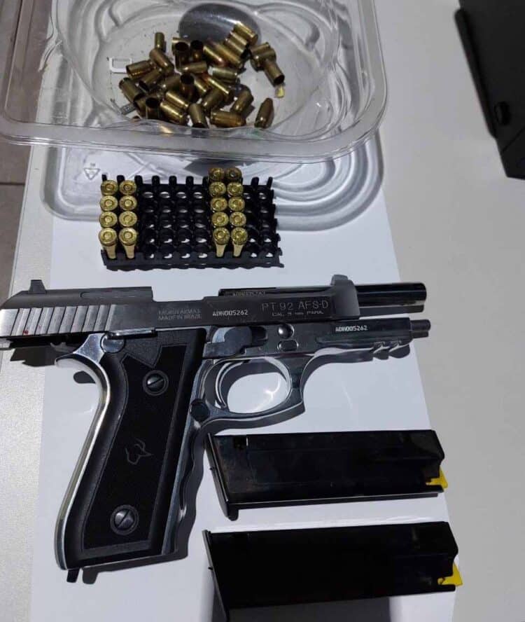 Homem é preso com arma de fogo após denúncia de vizinho no Jardim Oásis